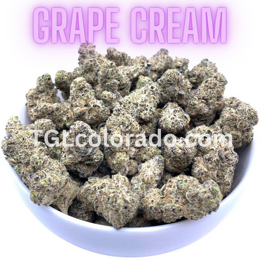 (Super Exotic) Grape Cream Cake