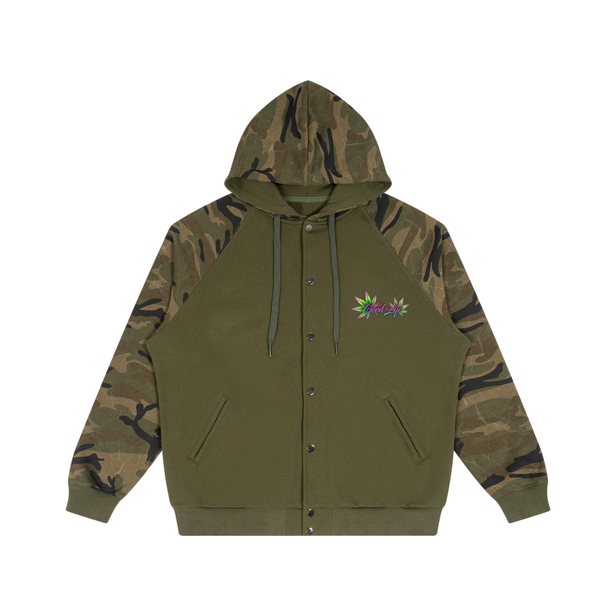 The Good Life Camo Hoodie