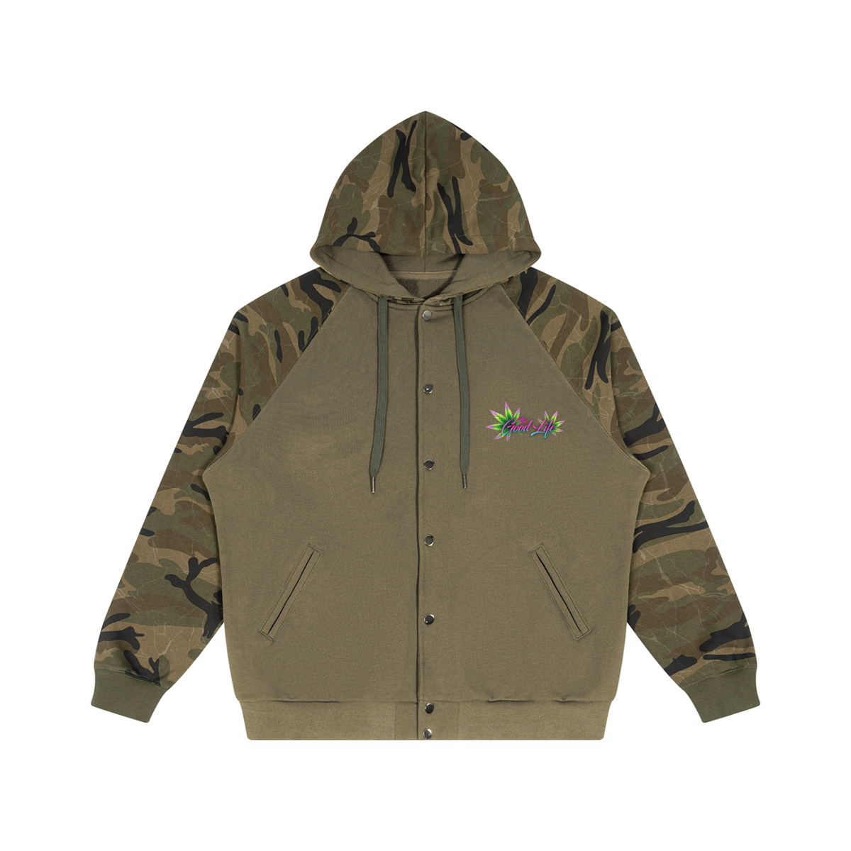 The Good Life Camo Hoodie