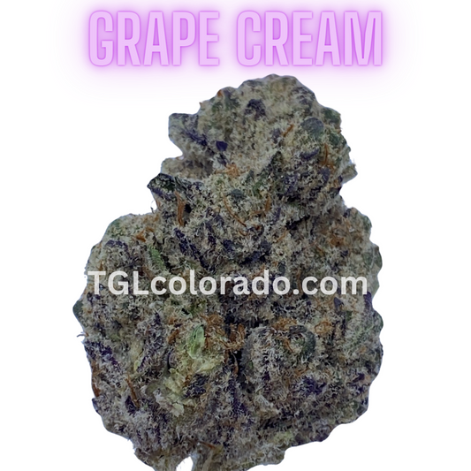 (Super Exotic) Grape Cream Cake